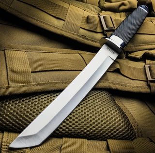 13" Tactical Bowie Knife Military Combat Fixed Blade with Sheath - Outdoor Gear